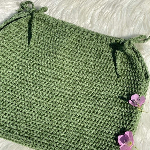 Crochet Mini Skirt - Picture 5 of 7